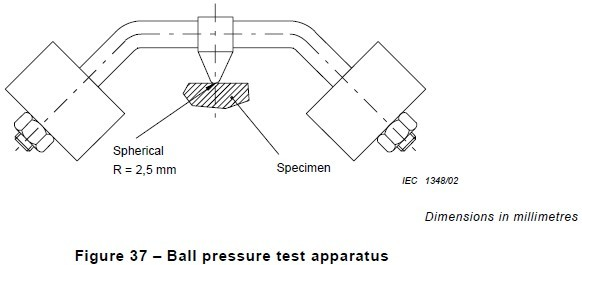 Ball pressure test apparatus