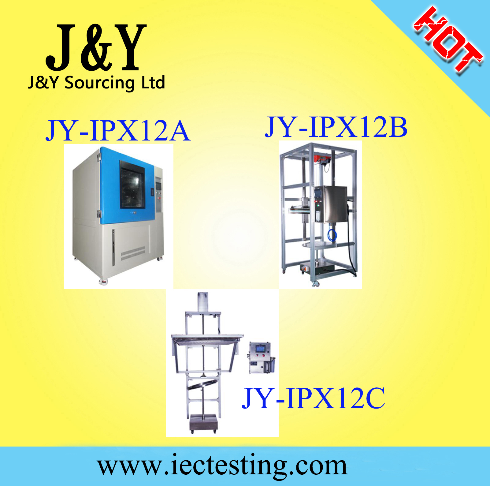 IPX1 IPX2 test device