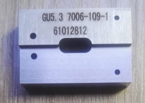 Gauge for GU5.3 lamp caps