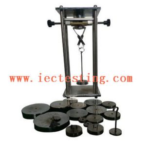 Hardened Steel IEC Test Equipment IEC 60884-1 Plug Pin Force Verification Tester
