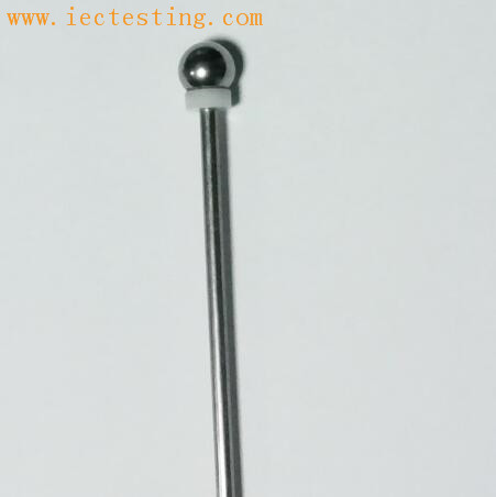 IEC 60529 IEC61032 IP20C 12.5mm ball probe with handle