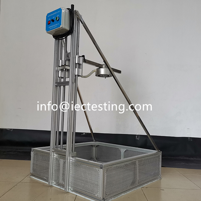 vertical hammer impact test apparatus