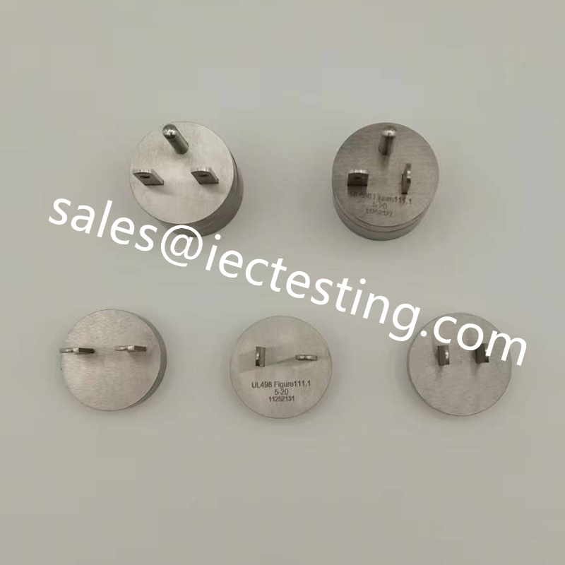 UL498 Figure 111.1 Plug and Socket Test Gauge