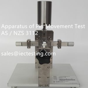 Apparatus of Pin Movement Test AS / NZS 3112 Plug Socket gauge