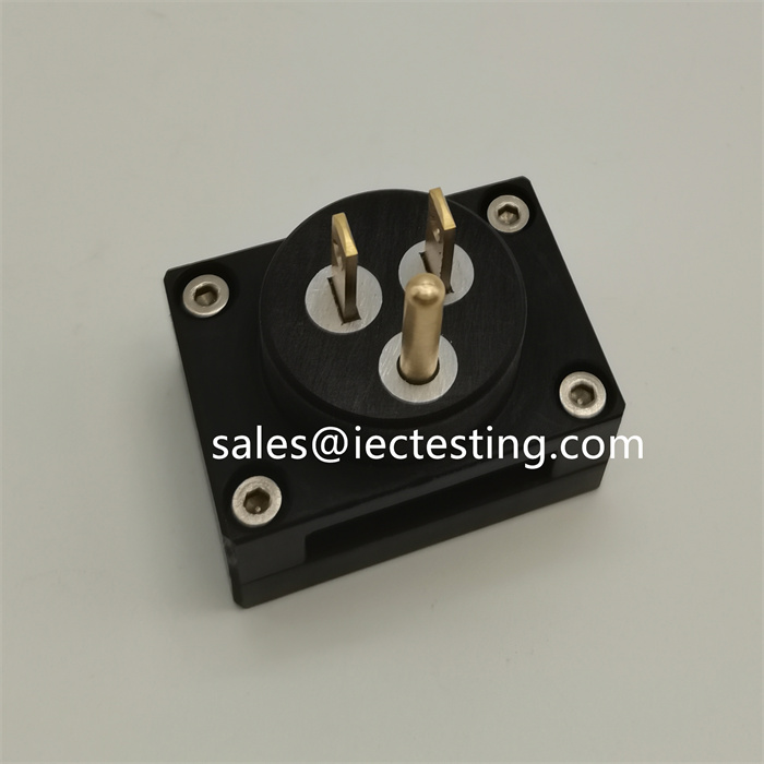 UL498 15A temperature rise plug gauge