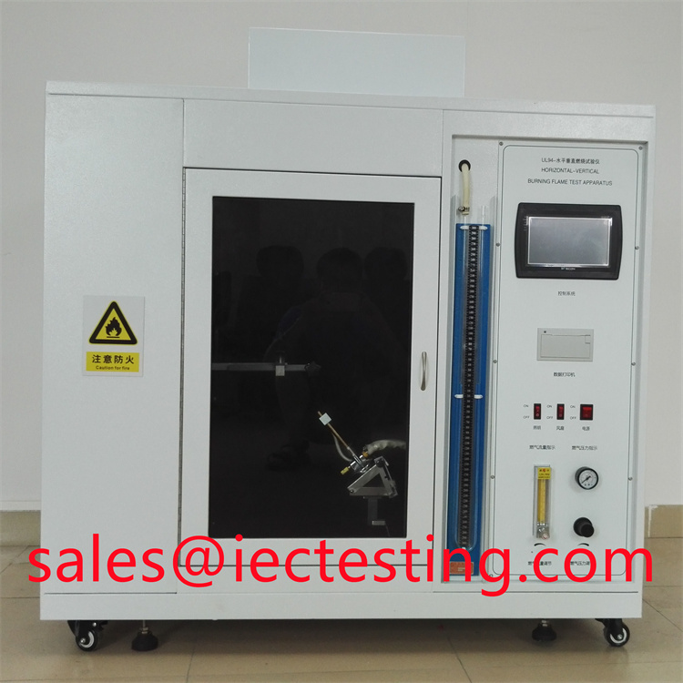 UL94 Horizontal And Vertical Flammability Chamber