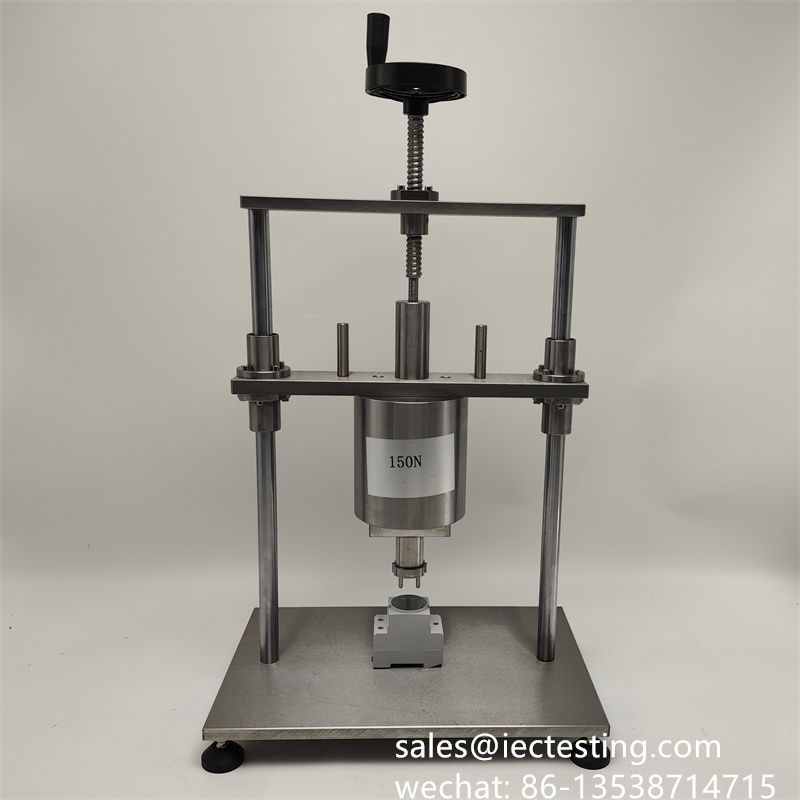 VDE 0620-1 Lehre 14 On both sides of the ground test gauge and apparatus
