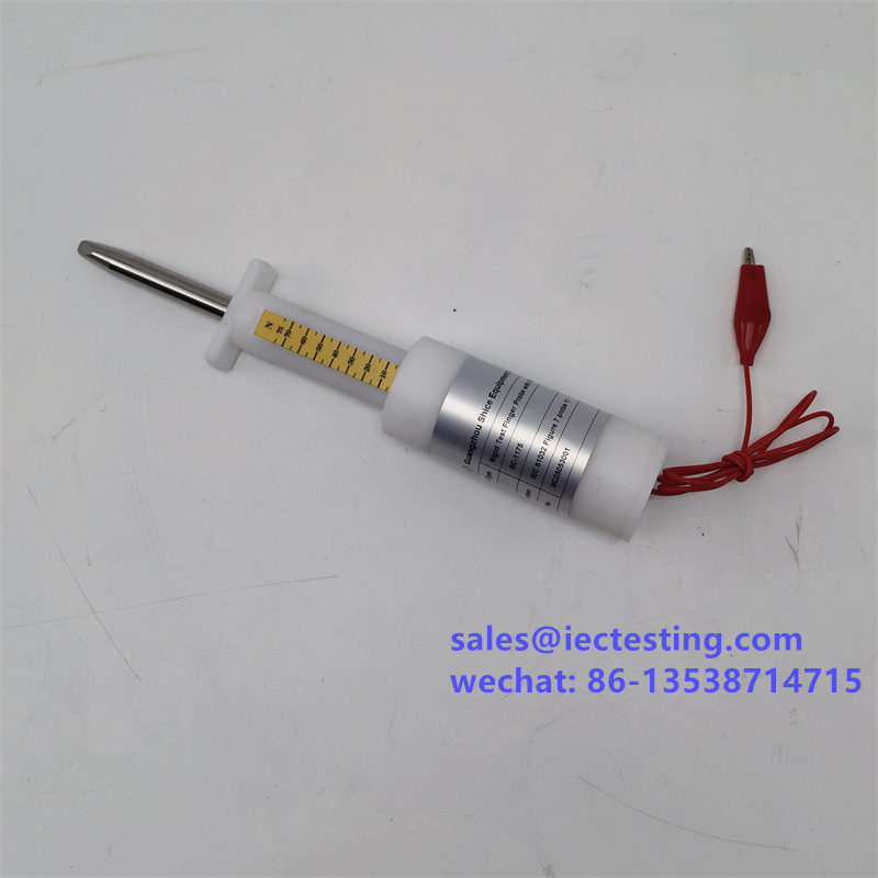 Rigid Test Finger Probe with 75N Thrust with IEC 61032 Standard