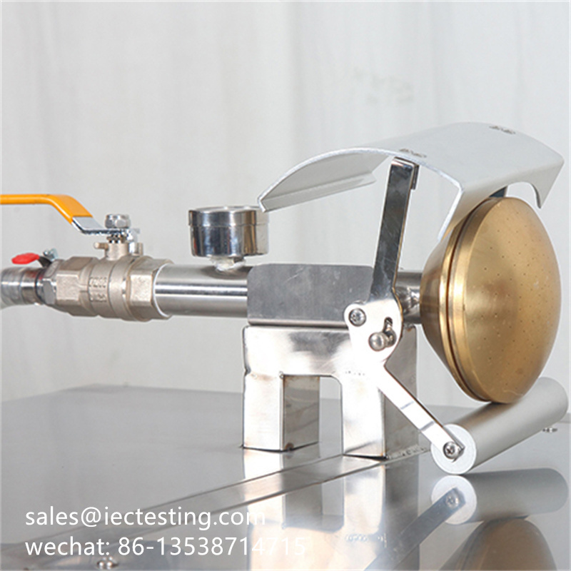 IPX3 IPX4 Hand Free Spray Nozzle Protection Against Spraying And Splashing Water