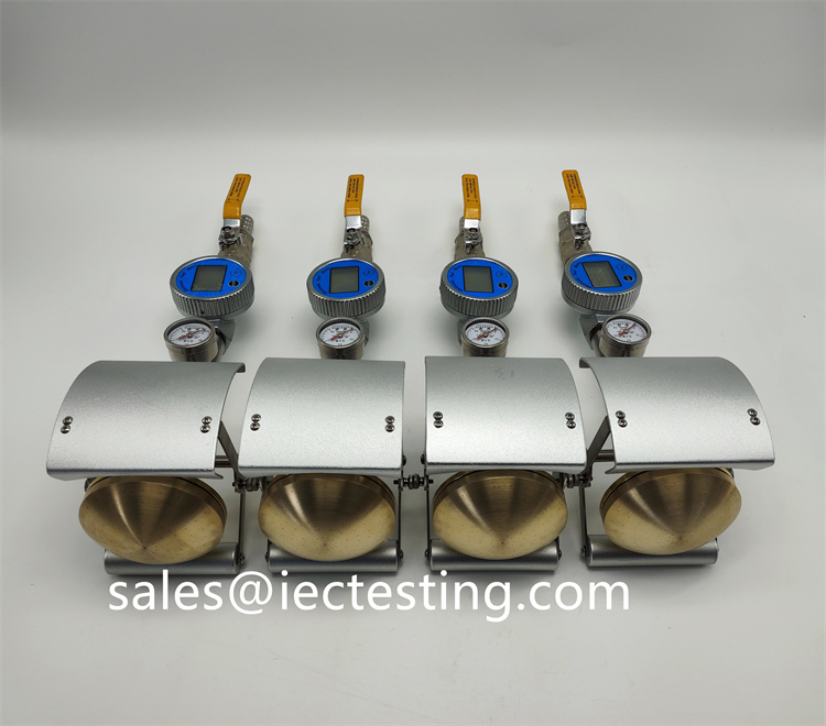 IEC 60529 IPX3/4 Spray Nozzle With Digital Flowmeter IP Test Equipment